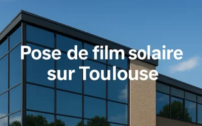 Pose de film solaire à Toulouse : confort, sécurité et économie
