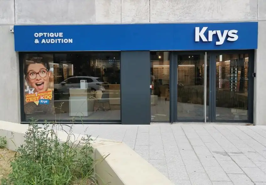 Enseigne de magasin avec lumière