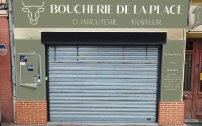 FK PUB réalise une nouvelle enseigne pour une boucherie-traiteur